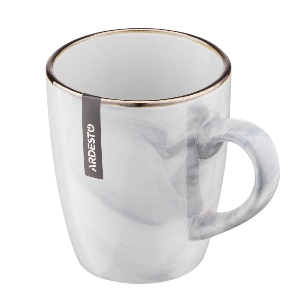Ardesto AR2939MRW Marmo, 0.39l, Mug, White