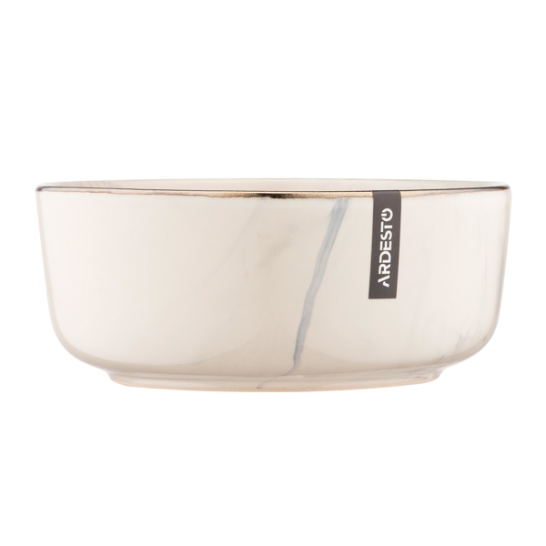 Salad Bowl Ardesto AR2916MRBMarmo, 15.6cm, Beige