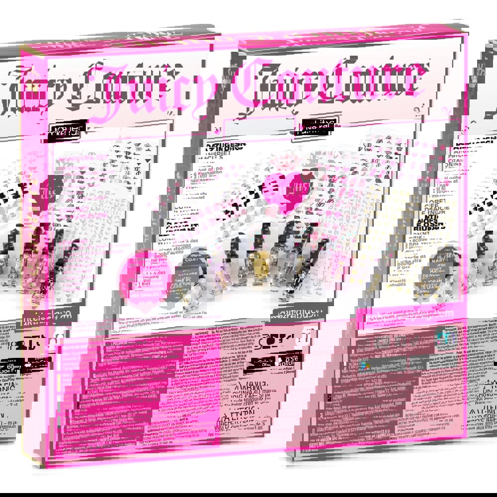 Nail Polish Set Make It Real 4474MR, Juicy Couture Dazzling Designs