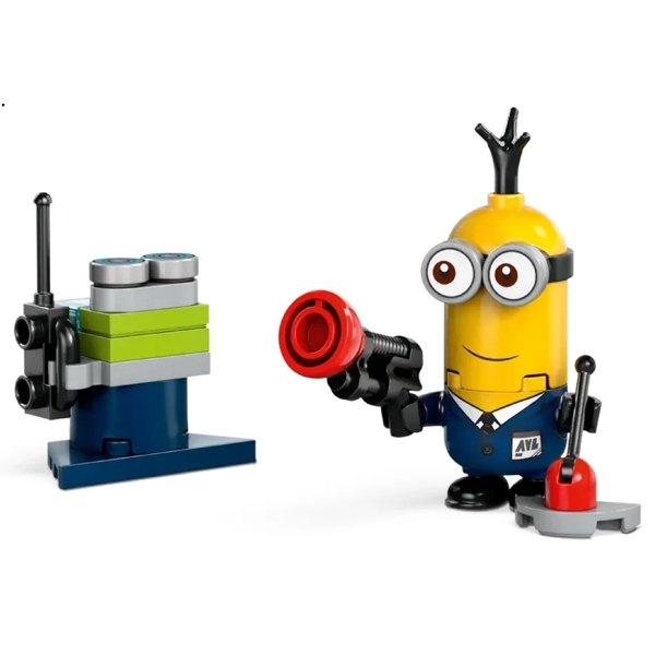 Prefabricated Construction Minions and Banana Car Lego 75580 Despicable Me 4