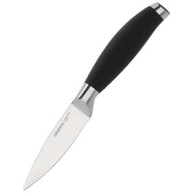 kitchen knife Ardesto AR2135SP Gemini, 8.9cm, Black/Silver