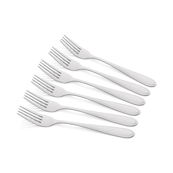 ჩანგლებს ნაკრები Ardesto AR1906VF Gemini Venice, 6pcs, Table forks set, Silver