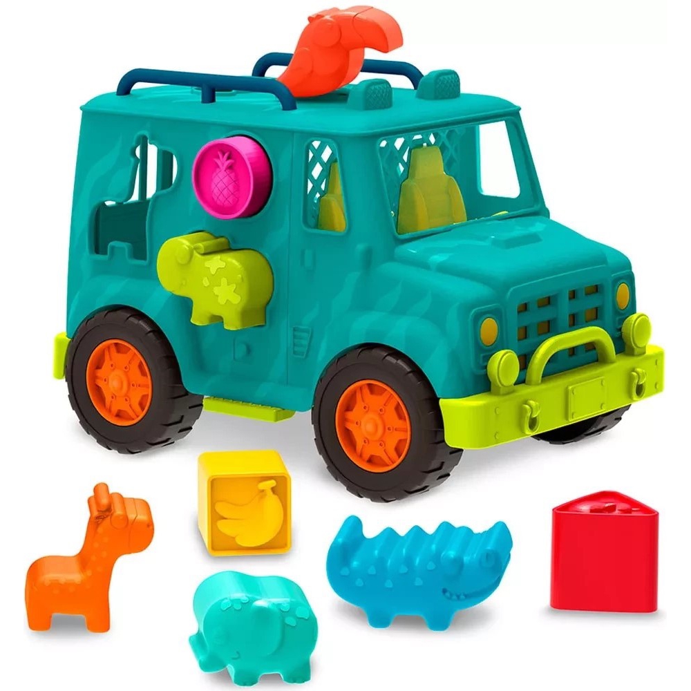 სათამაშო მანქანა BToys BX2024C2Z, Shape Sorter Truck