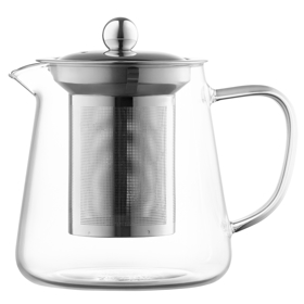 ჩაის დასაყენებელი Ardesto AR1955GM Gemini Milano, 550ml, Teapot, Transparent