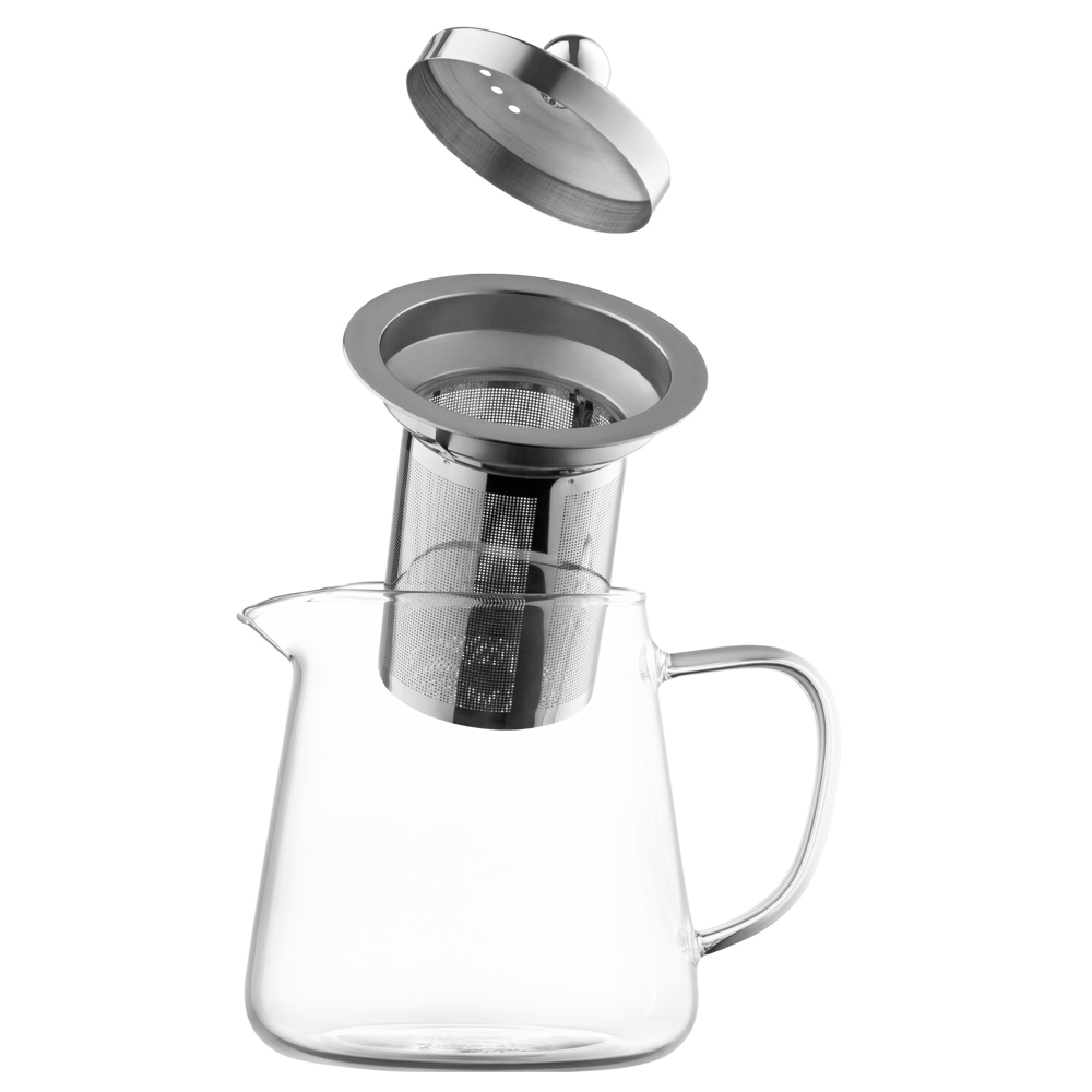 ჩაის დასაყენებელი Ardesto AR1955GM Gemini Milano, 0.55l, Teapot, Transparent