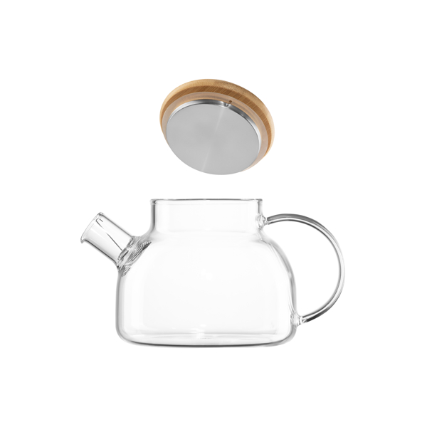 ჩაიდანი Ardesto AR3008GB Midori, 800ml, Teapot, Transparent