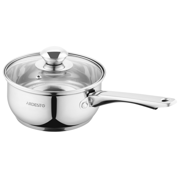 ქვაბი Ardesto AR1914GSS Gemini Gourmet Spoleto, 1.4l, 16cm, Silver