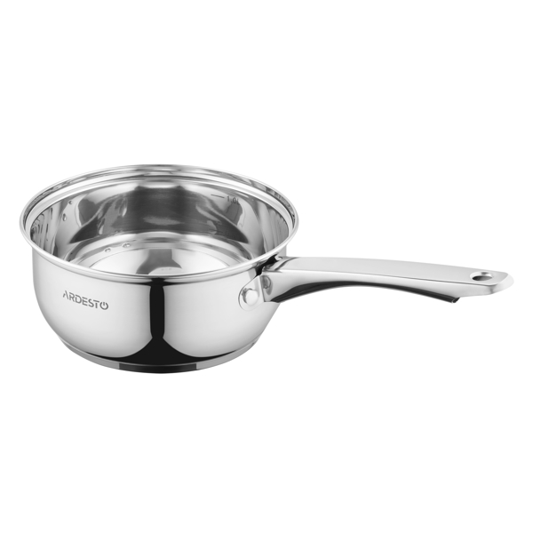 Saucepan Ardesto AR1912BS Gemini Gourmet Aosta, 1.2l, 16cm, Silver