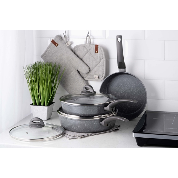 ტაფა Ardesto AR2426GGL Gemini Gourmet Apulia, 26cm, Gray