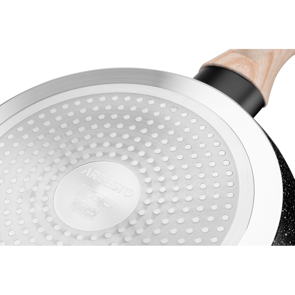 Deep Fry pan Ardesto AR1926MI Midori, 26cm, Black