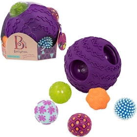 საგანმანათლებლო სათამაშო Btoys BX1479Z, Ballyhoo Balls, Purple