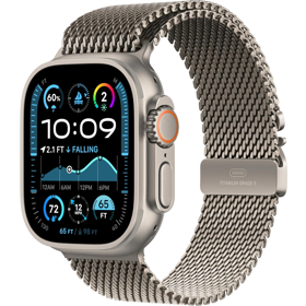 Smart Watch Apple MX4M3RB/A Watch Ultra 2, 1.92", IP6X Waterproof, Bluetooth, Wi-Fi, Natural Titanium