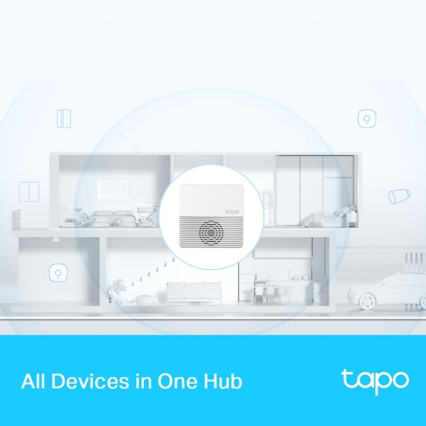 Smart Hub TP-Link TAPOH200, 2.4GHz, White