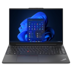 ნოუთბუქი Lenovo 21JN00MQRT ThinkPad E16 G1 T, 16", i7-13700H, 16GB, 1TB SSD, Integrated, Black