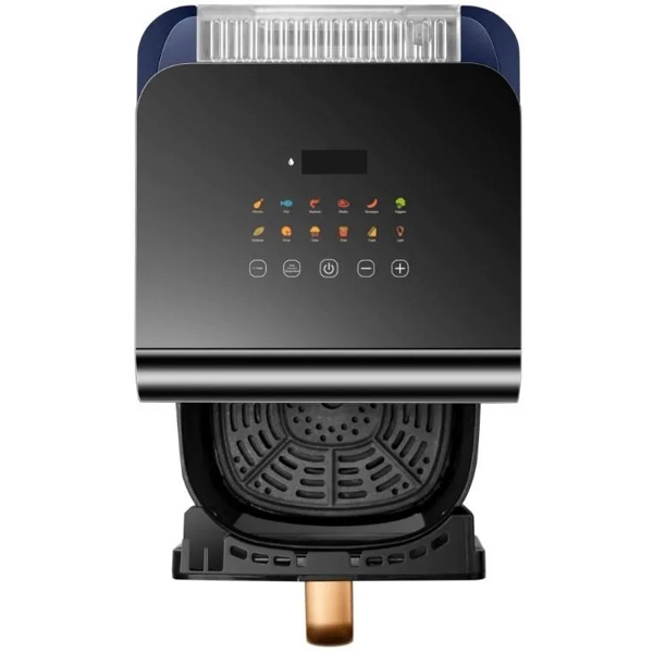 Air Fryer Panasonic NF-CC600ATS, 1450W, 6L, Black/Blue