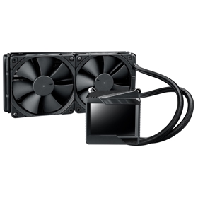 თხევადი გაგრილება Asus 90RC00A0-M0UAY0 ROG RYUJIN II 240, 121MM, 2000RPM, Liquid Cooling, Black