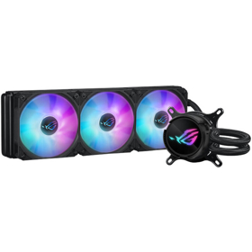 თხევადი გაგრილება ASUS 90RC00T1-M0UAY0 ROG STRIX LC III 360 ARGB, 120MM, 2200RPM, Liquid Cooling, Black