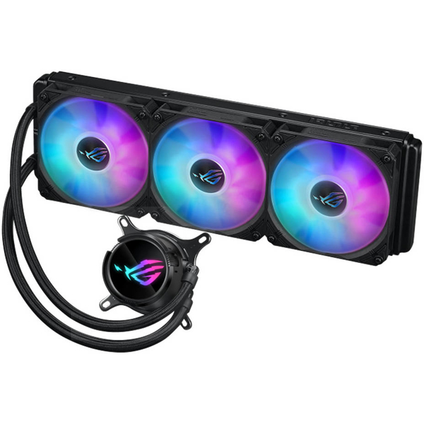 თხევადი გაგრილება ASUS 90RC00T1-M0UAY0 ROG STRIX LC III 360 ARGB, 120MM, 2200RPM, Liquid Cooling, Black