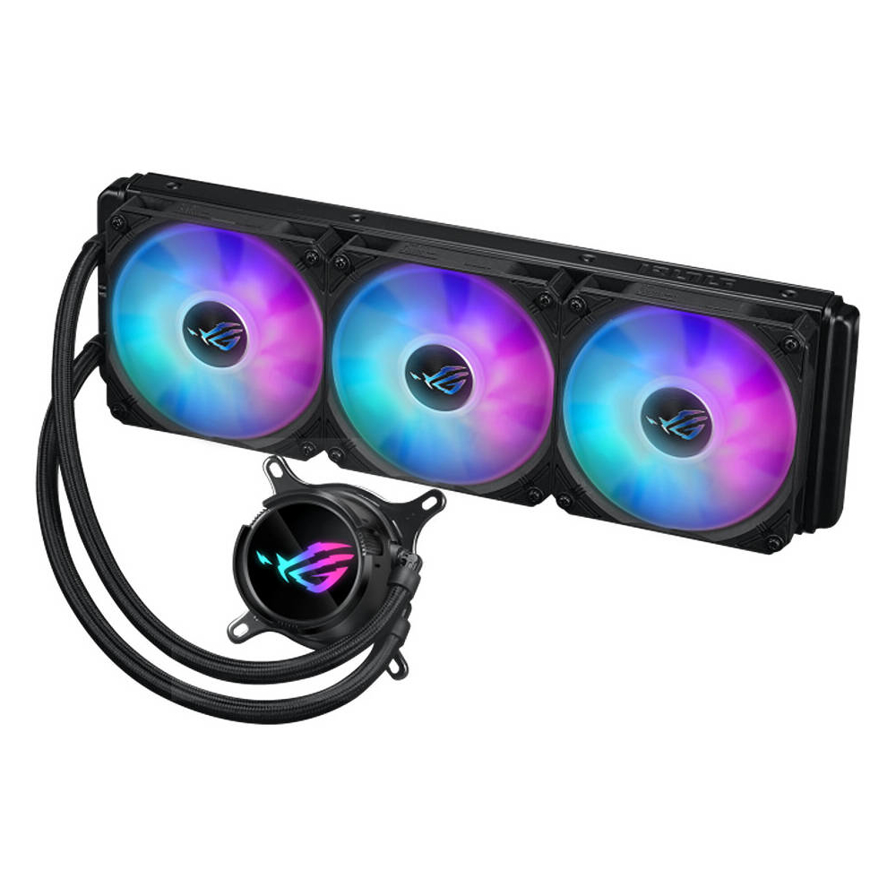 თხევადი გაგრილება ASUS 90RC00T1-M0UAY0 ROG STRIX LC III 360 ARGB, 120MM, 2200RPM, Liquid Cooling, Black