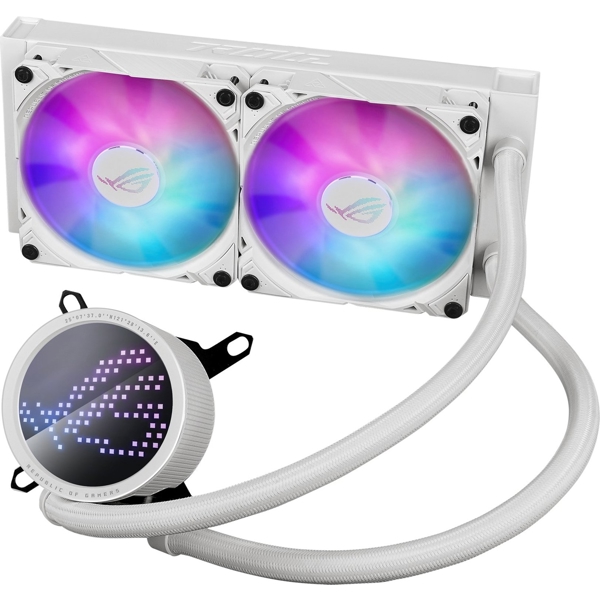 Liquid Cooling Asus 90RC00J2-M0UAY0 LCS ROG RYUO III 240 ARGB, 120MM, 2200RPM, White