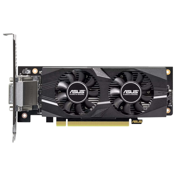 Graphic Card Asus 90YV0KQ0-M0NA00 OC, GeForce RTX3050, 6GB, 6bit, HDMI, DP, DVI-D, Black