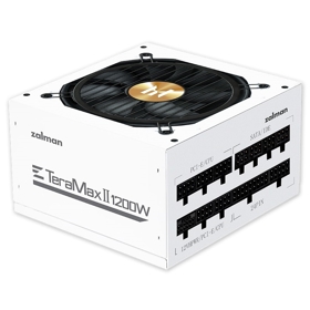 კვების ბლოკი Zalman ZM1200-TMX2WH Teramax 2, 1200W, 80 Plus Gold, Power Supply, White