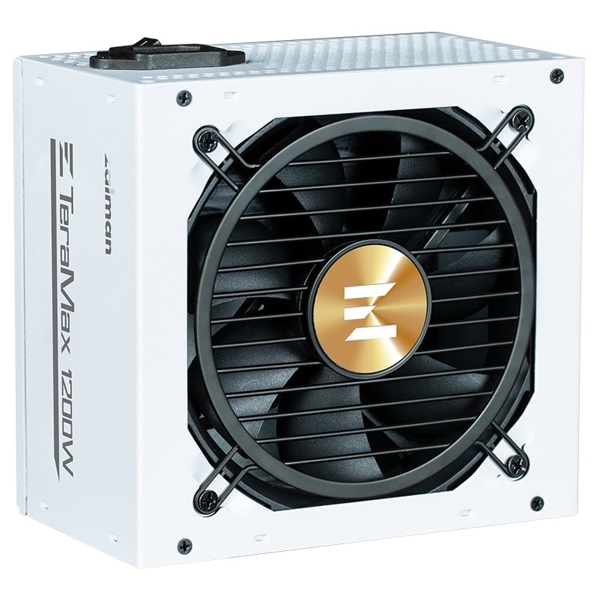 კვების ბლოკი Zalman ZM1200-TMX2WH Teramax 2, 1200W, 80 Plus Gold, Power Supply, White