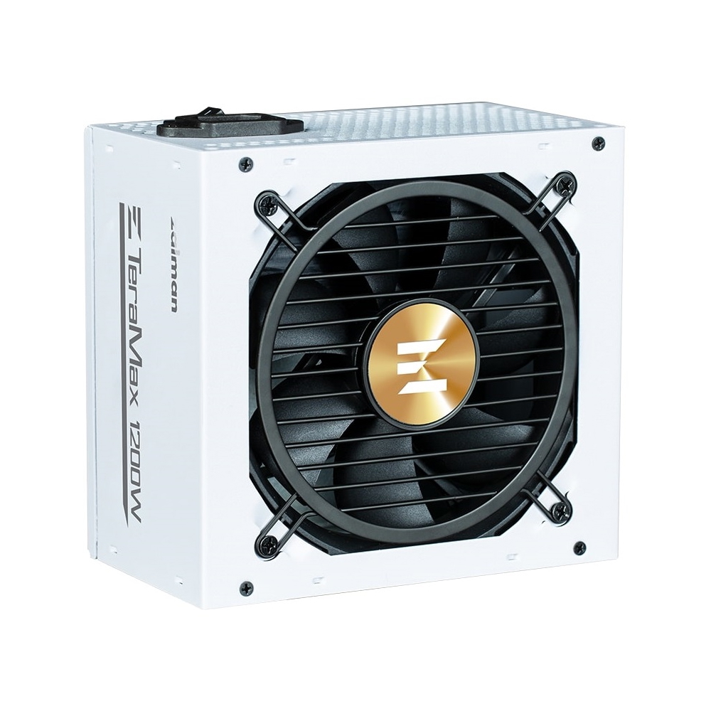 კვების ბლოკი Zalman ZM1200-TMX2WH Teramax 2, 1200W, 80 Plus Gold, Power Supply, White