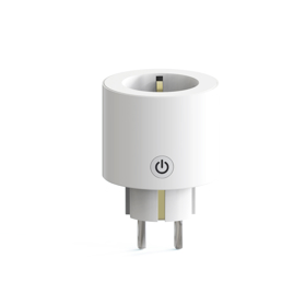 ჭკვიანი როზეტი Moes WP-X-EU16M-WH-MS, Smart Plug, 3680W, Wi-Fi, White