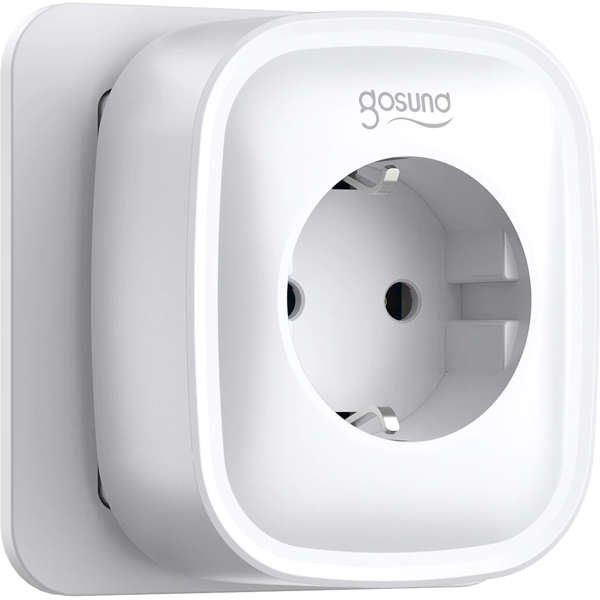 Smart Plug Gosund SP112, 3680W, Wi-Fi, USB, White