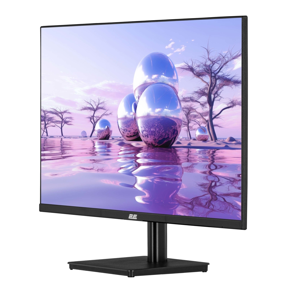 Monitor 2E 2E-H2724B-01.UA, 27", QHD, IPS, D-Sub, HDMI, DP, Black