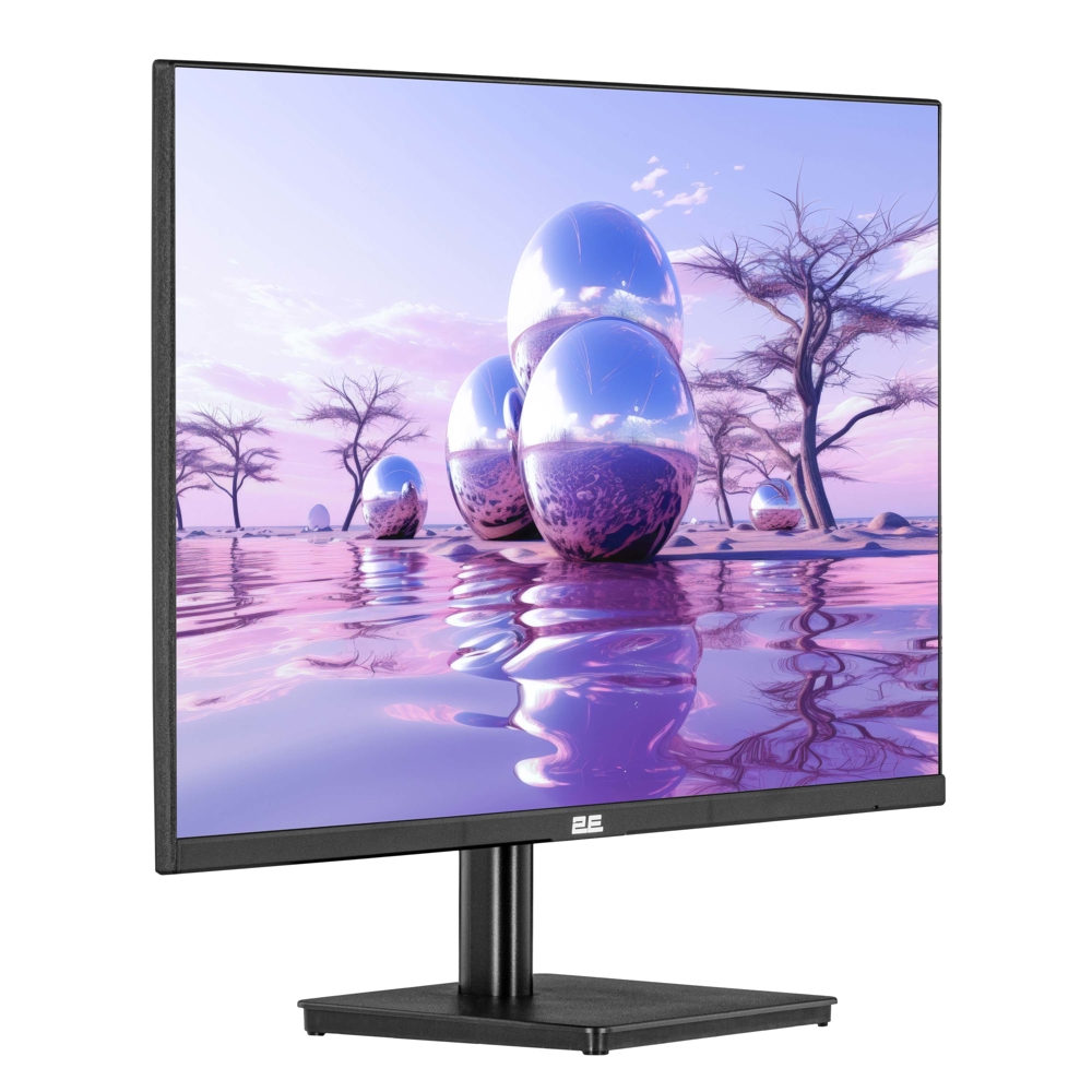 მონიტორი 2E 2E-H2724B-01.UA, 27", Monitor, QHD, IPS, D-Sub, HDMI, DP, Black