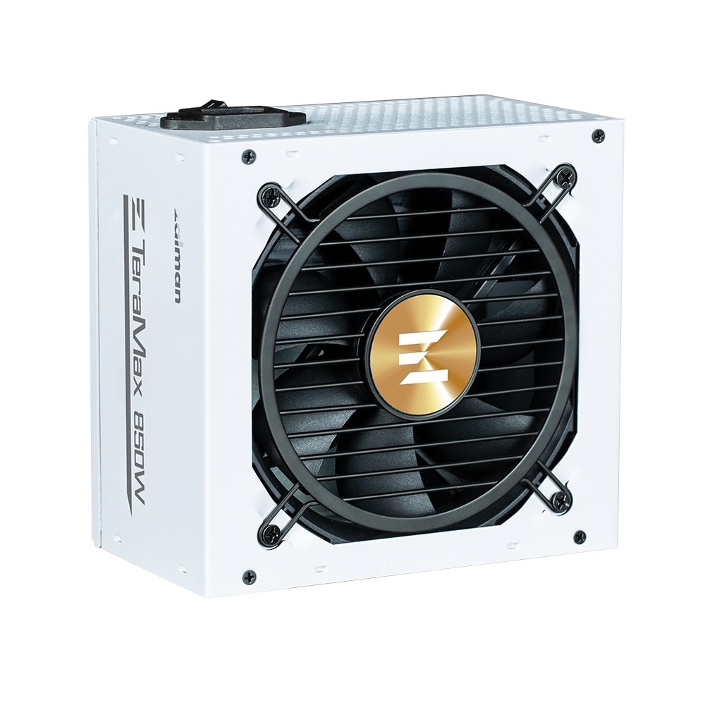 Power Supply, Zalman ZM850-TMX2WH Teramax 2, 850W, 80 Plus Gold,  White
