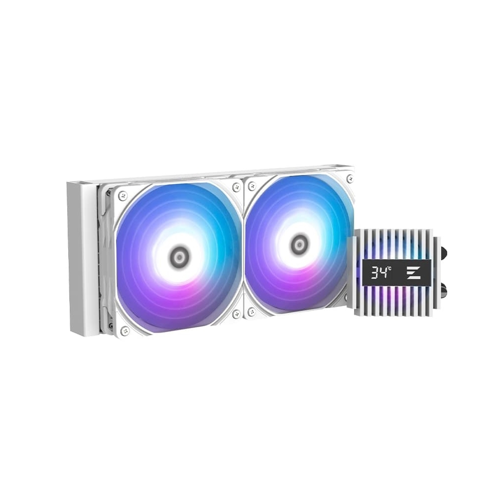 თხევადი გაგრილება Zalman ALPHA2A24WHITE LCS Alpha 2 A24 ARGB, 120MM, 3000RPM, Liquid Cooling, White