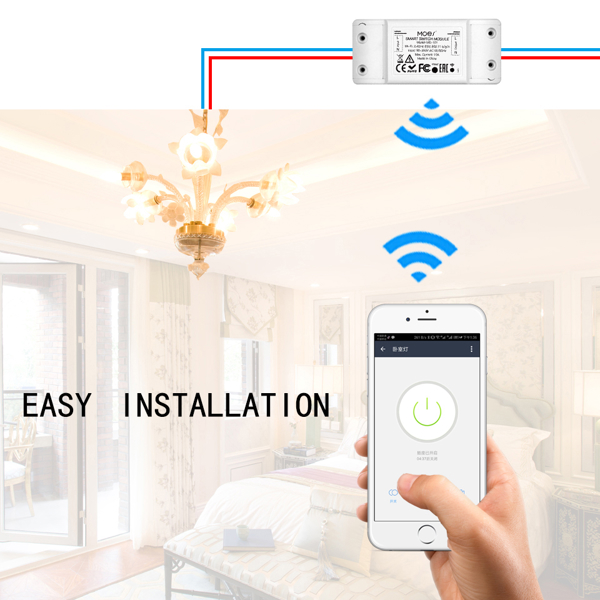 Smart Light Bulb Moes WB-TDA14-RCW-E27-MS E27, White