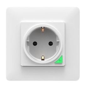 ჭკვიანი როზეტი Moes WK-Y-EU-WH-MS, Smart Plug, 3600W, Wi-Fi, White