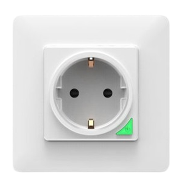 Smart Plug Moes WK-Y-EU-WH-MS, 3600W, Wi-Fi, White