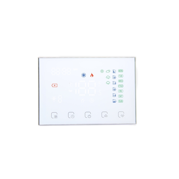 ჭკვიანი თერმოსტატი Moes WRHT-8000-GC-WH-EN, Smart Thermostat, White