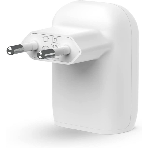 Wall Charger Belkin WCA005VF1MWH-B6, 30W, USB-C, White
