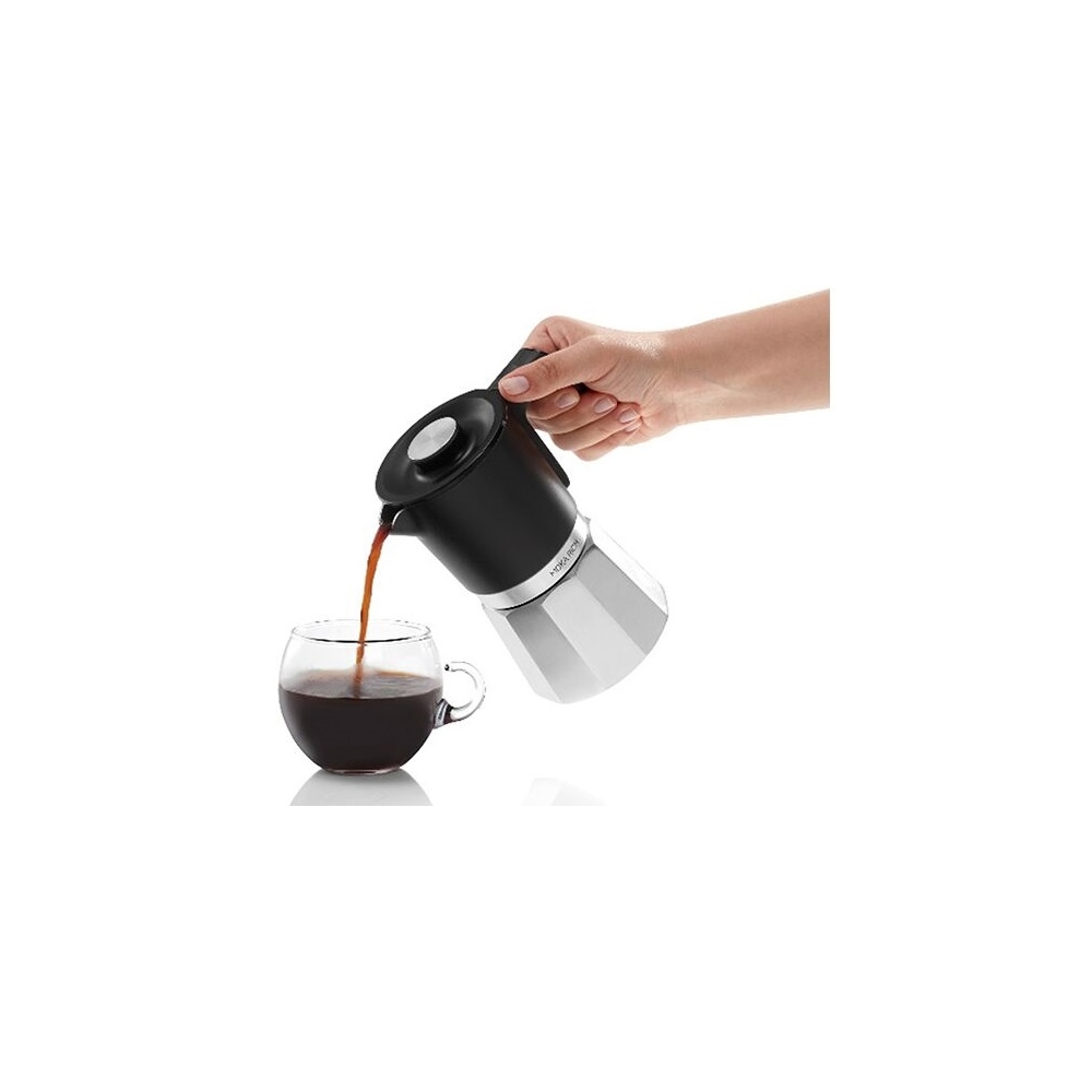 ყავის აპარატი Arzum OK0027 Moka, 1350W, Coffee Machine, Silver/Black