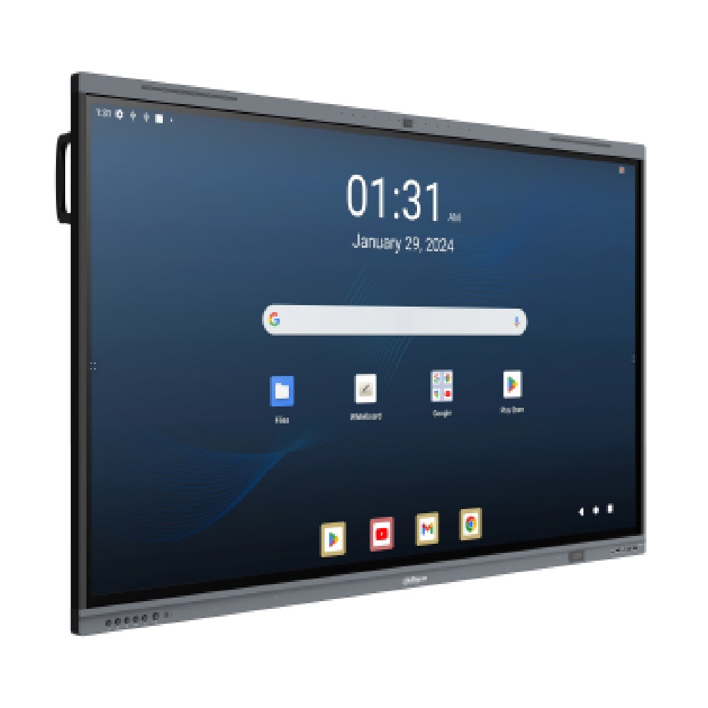 Smart Board Dahua DHI-LPH65-MC480-U, 65", 8GB, 128GB, Black