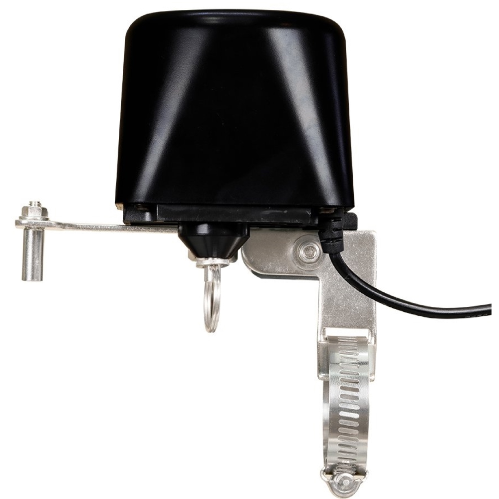 ჭკვიანი ონკანის ჩამკეტი მექანიზმი Moes WV-LZ-EU-BK-MS, Wifi, Black