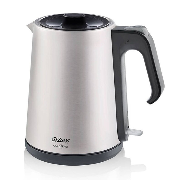 ჩაის აპარატი Arzum AR3069, 1650W, 1.2L, Tea Maker, Silver