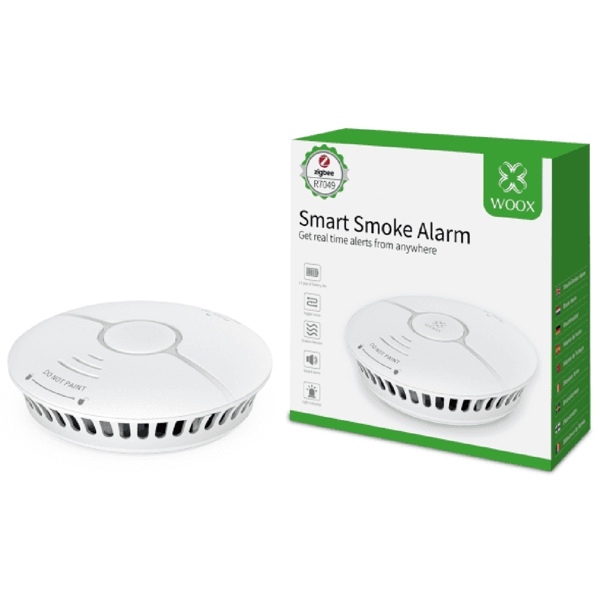 კვამლის დეტექტორი Venz R7049, Smart Smoke Sensor, White