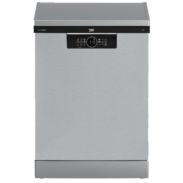 ჭურჭლის სარეცხი მანქანა Beko BDFN26526XQ, E, 43Dba, Dishwasher, Inox