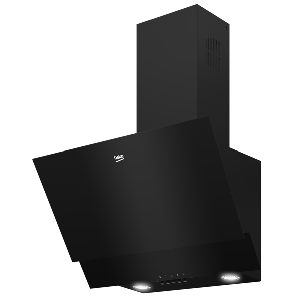 გამწოვი Beko BHCA 62422 BBH b300, 220m³/H, Hood, Black