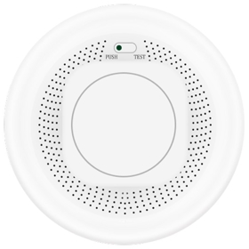 კვამლის დეტექტორი Moes ZSS-QY-SSD-A-EN, Smoke Detector Sensor, White