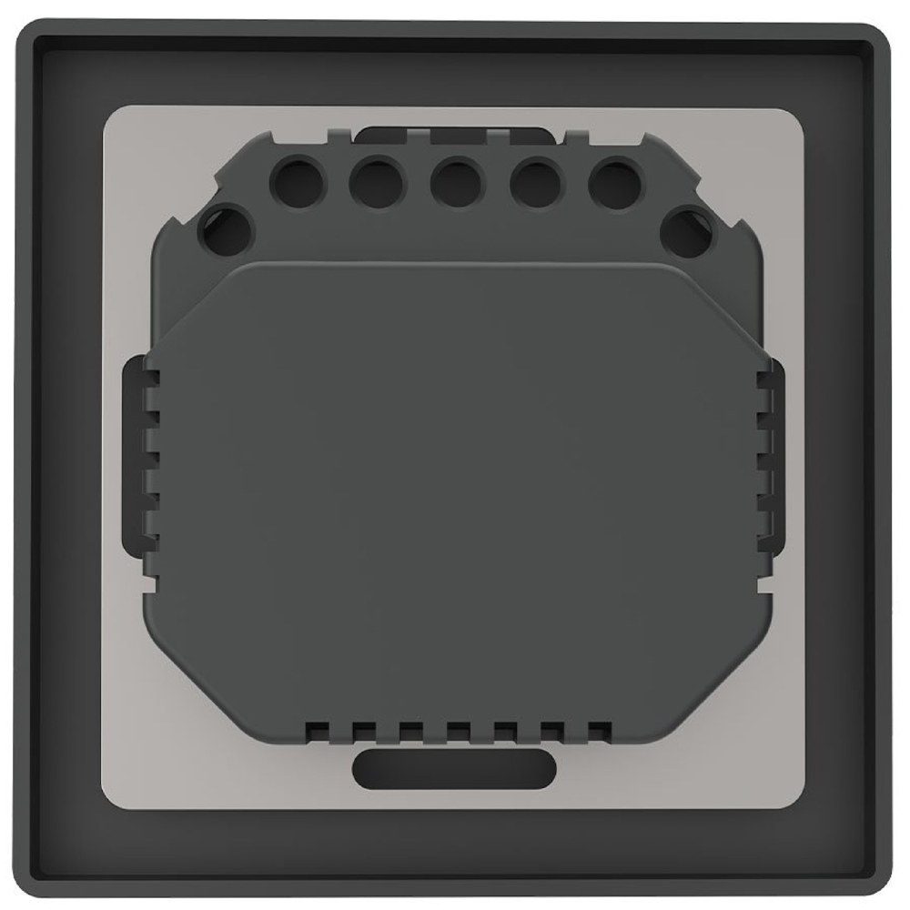 Smart Light Switch Moes ZS-SR-EU3-GY-MS, Grey