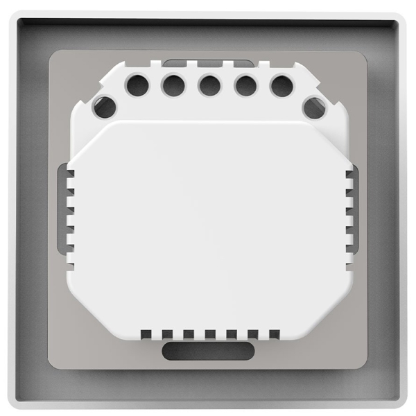 ჭკვიანი ჩამრთველი Moes ZS-SR-EU2-WH-MS, Smart Light Switch, White