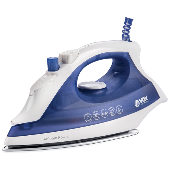 Steam Iron VOX DBL 5030, 1800W, 260Ml, White/Blue